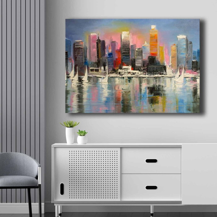 Wallity Lienzo Decorativo Multicolor 70 x 100 cm